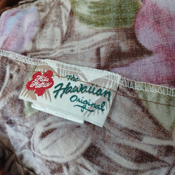 Hilo Hattie Wrap Cover Up Hawaiian Tropical Print Tie Front Womens One Size - Picture 11 of 14